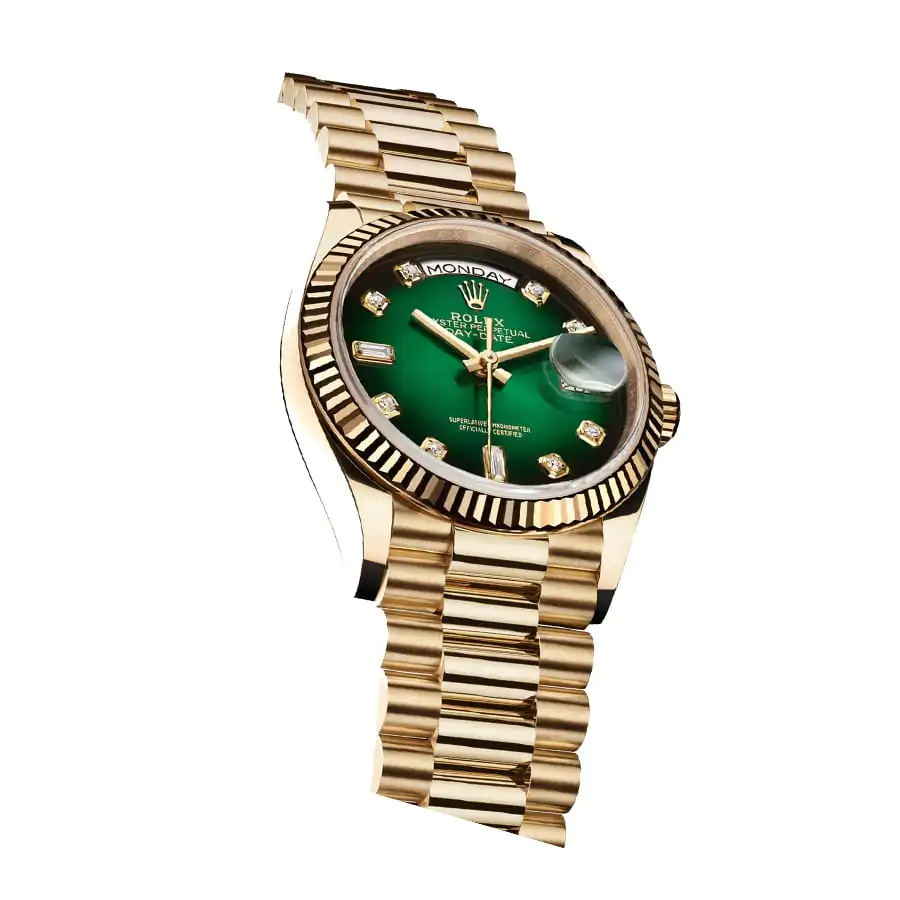 Rolex-Day-Date-36-Yellow-Gold-Green-Dial-118238-Replica.png