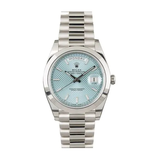 Rolex Day-Date 228206-0004 Ice Blue Replica
