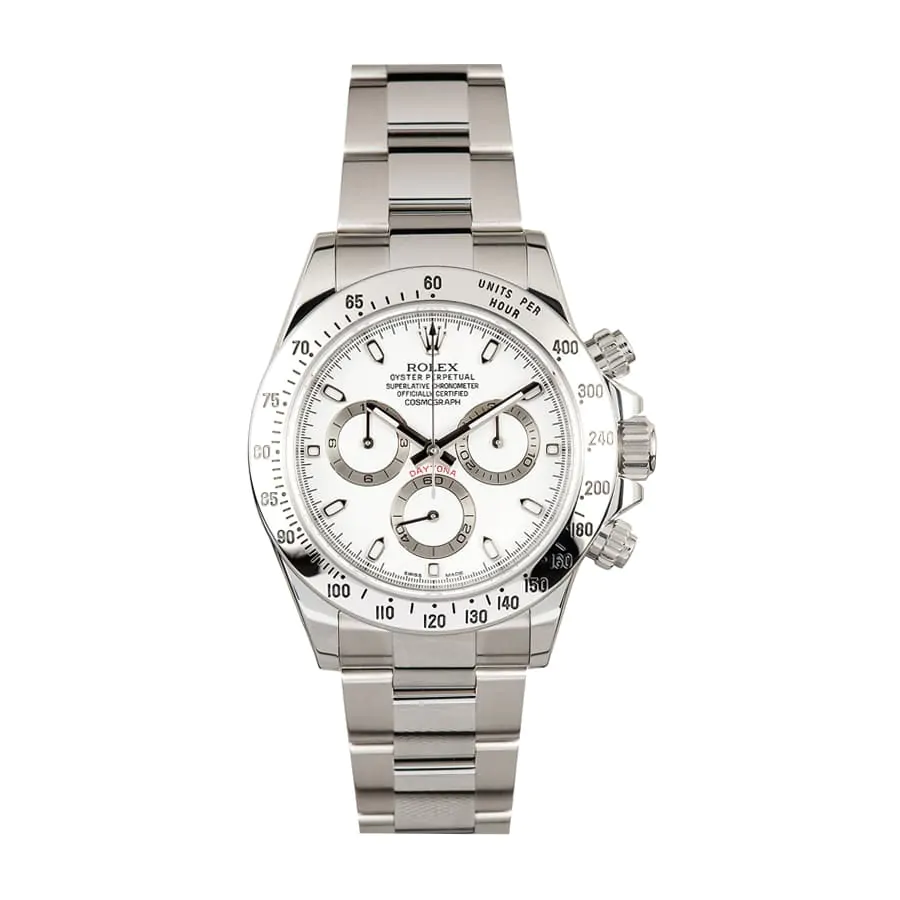 Rolex Daytona 116520-0016 White Replica