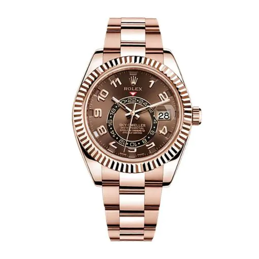 Rolex Sky-Dweller 326935-0003 Chocolate Rose Gold Replica