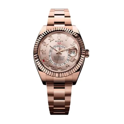 Rolex Sky-Dweller 326935 Everose Gold Sundust Replica
