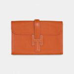 Hermès Jige Clutch Epsom PM Orange