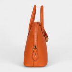 Hermès 1923 Bolide 25 Orange Epsom Gold Hardware