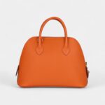 Hermès 1923 Bolide 25 Orange Epsom Gold Hardware