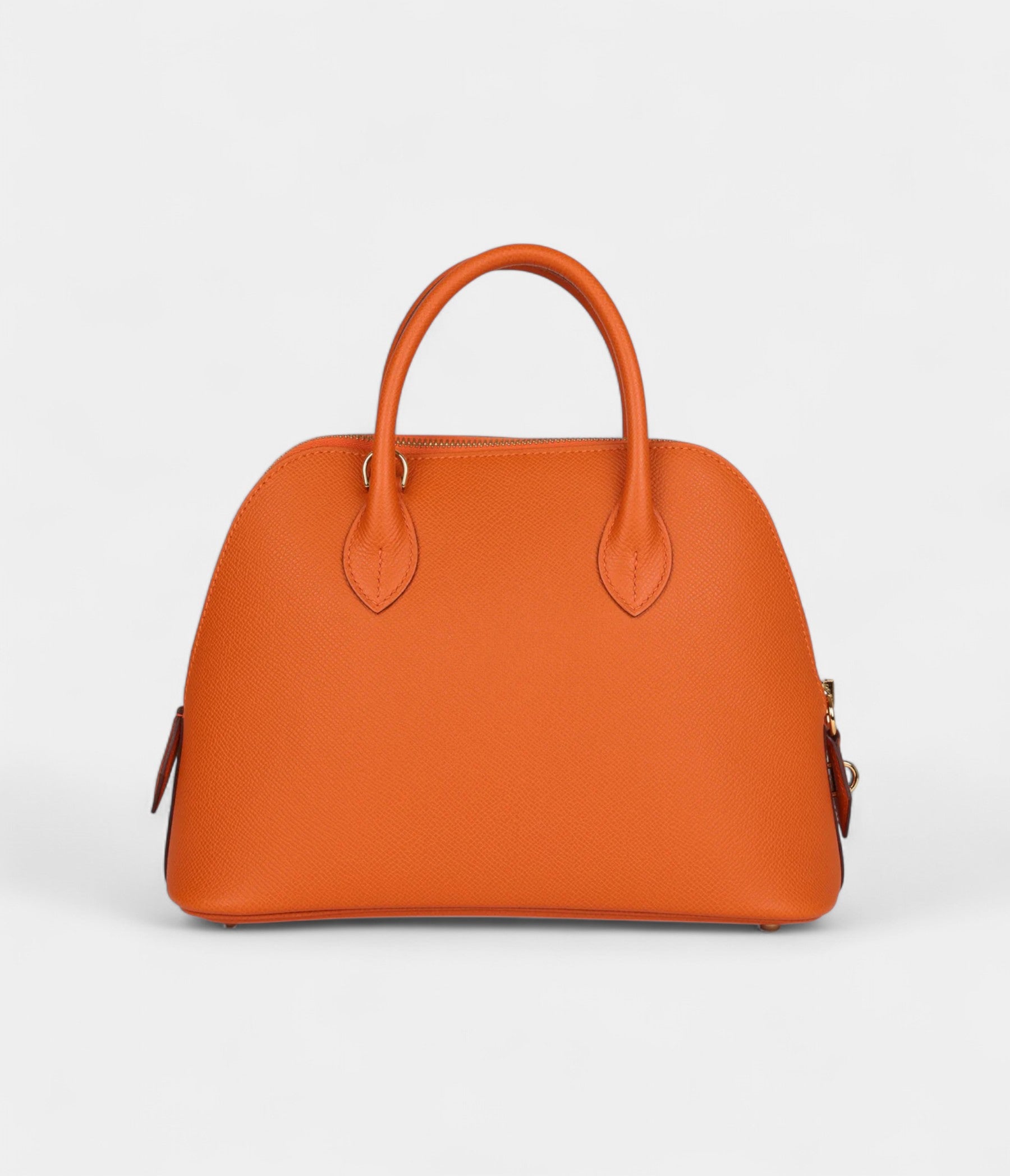 Hermès 1923 Bolide 25 Orange Epsom Gold Hardware