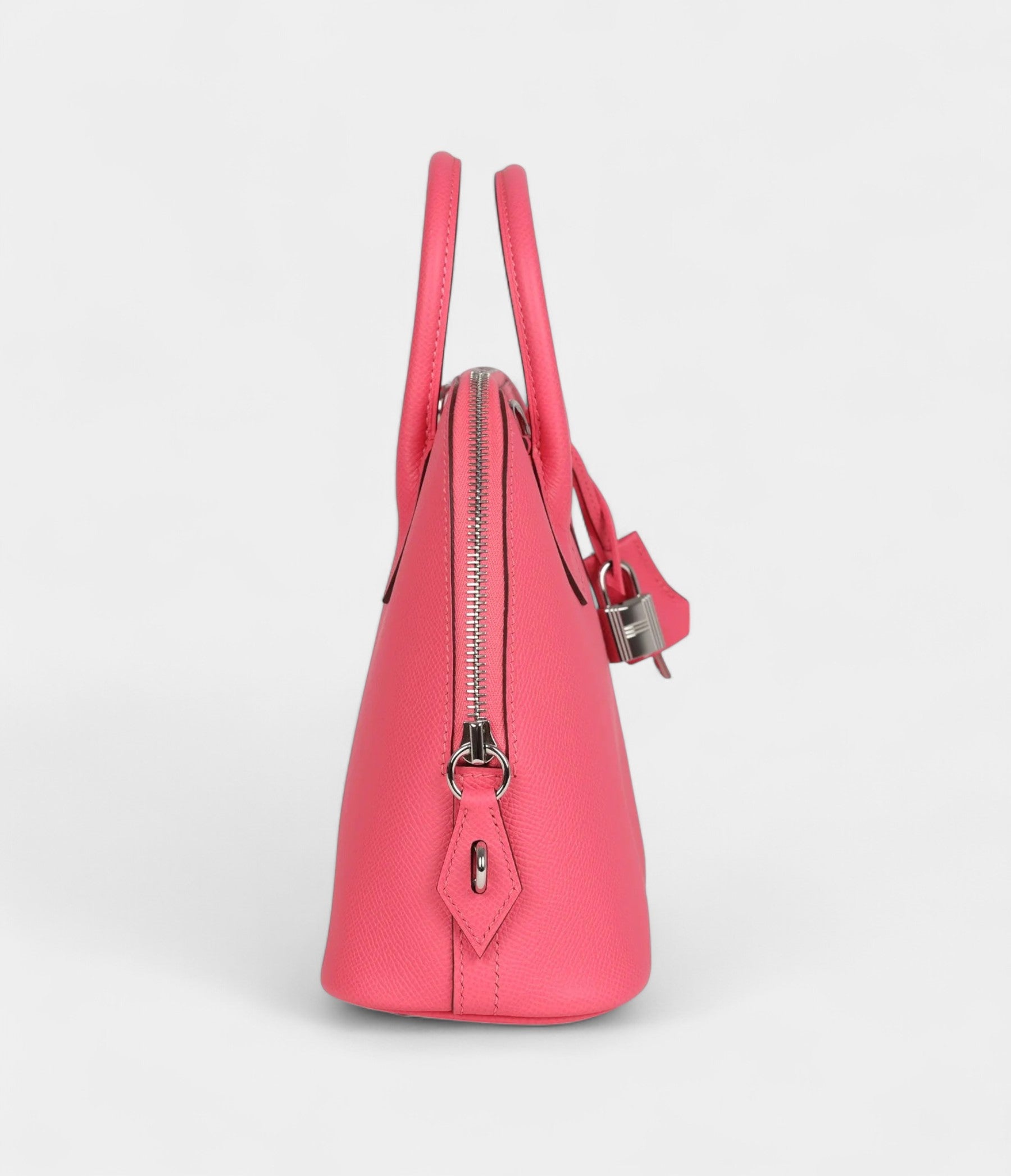 Hermès 1923 Bolide 25 Rose Azalee Epsom Palladium Hardware
