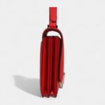 Hermès 2002-20 Rouge De Coeur Evercolor Palladium Hardware