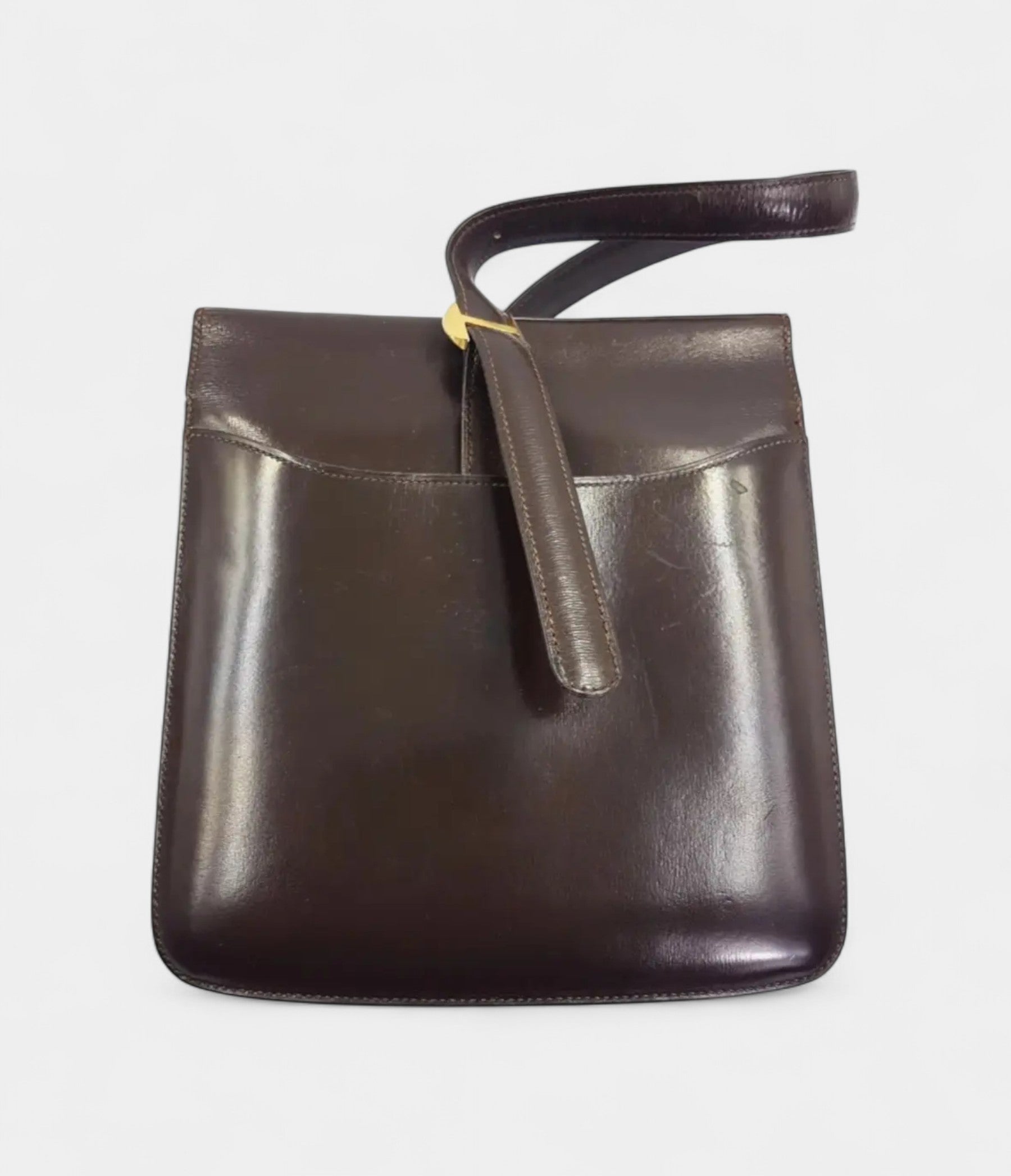Hermes2002BrownLeatherHandbag_2.jpg Hermès 2002 Brown Leather Handbag