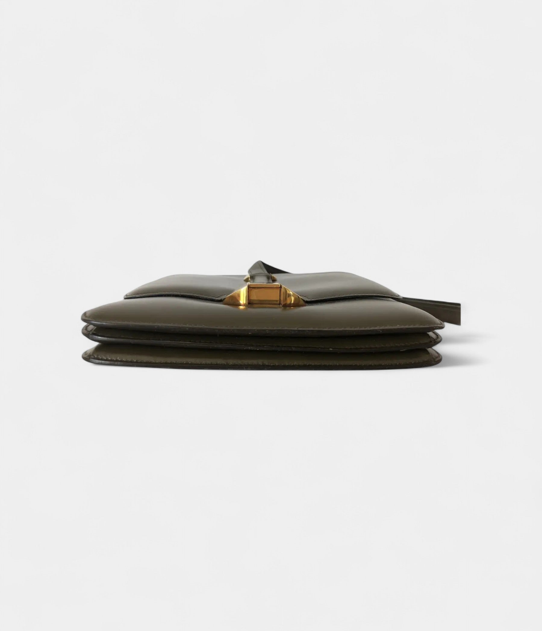 Hermès 2002 Green Leather Handbag