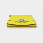 Hermès 2002 Yellow Leather Handbag
