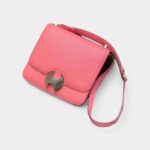 Hermès 2002 Leather Pink Handbag