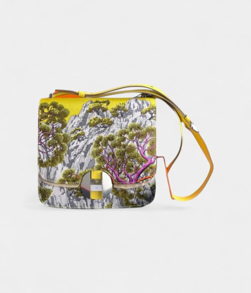 Hermès 2002 Multicolour Leather Handbag