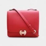 Hermès 2002 Red Leather Handbag
