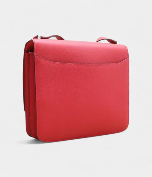 Hermès 2002 Red Leather Handbag