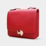 Hermès 2002 Red Leather Handbag