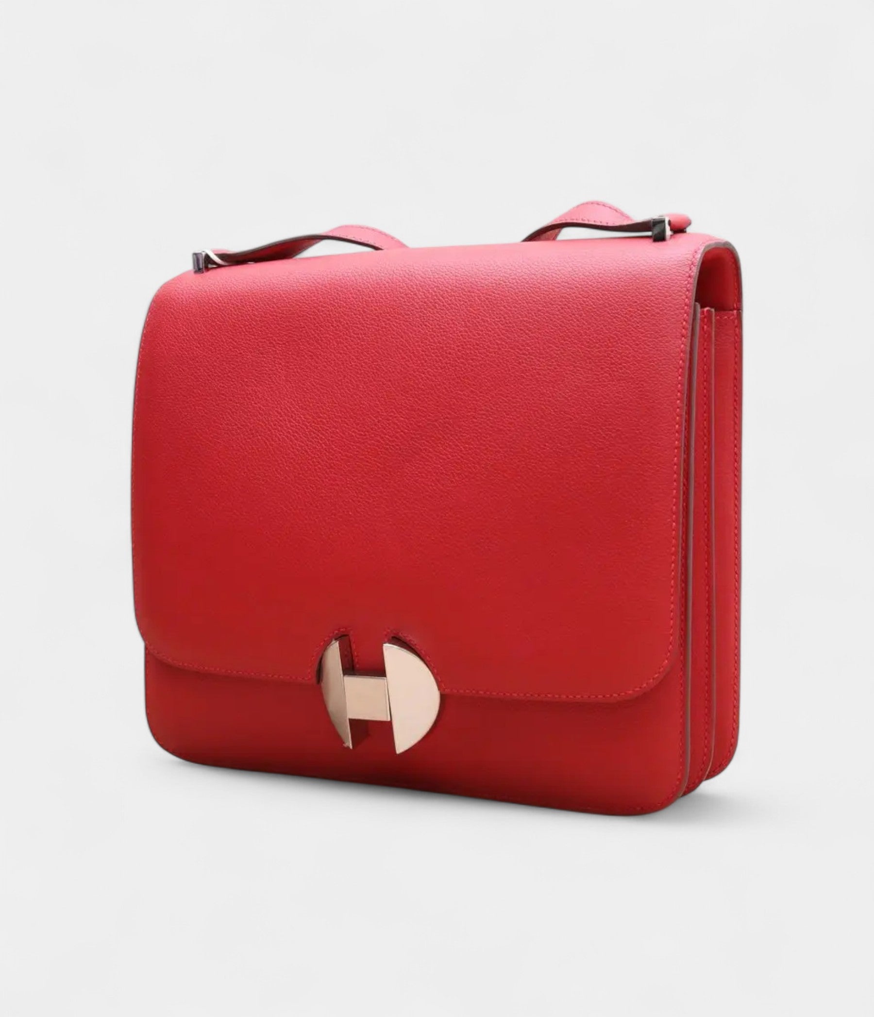 Hermès 2002 Red Leather Handbag
