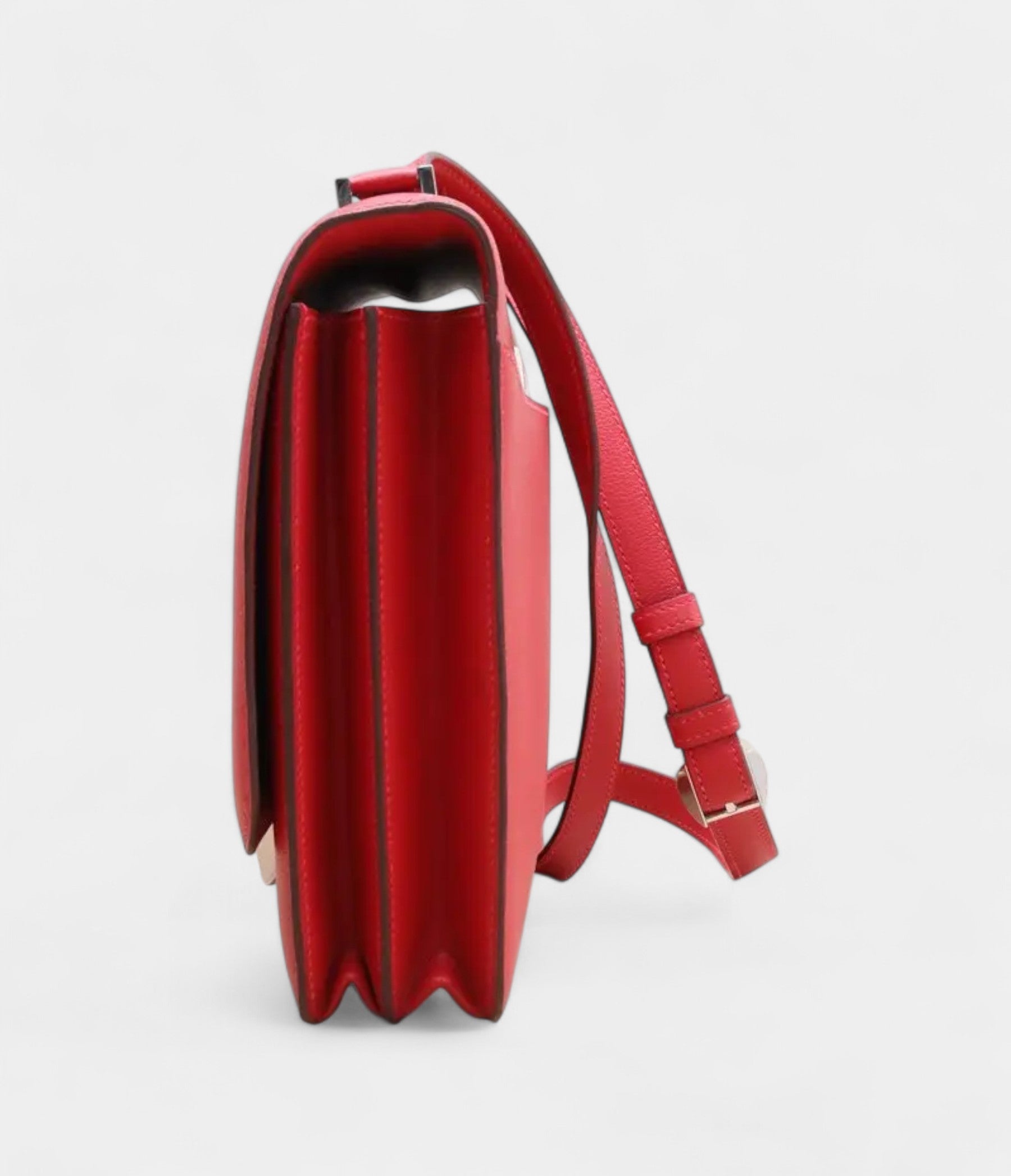 Hermès 2002 Red Leather Handbag
