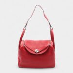Hermès 2017 Lindy 30 Bright Red Shoulder Bag