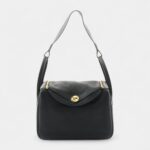 Hermès 2019 Lindy 30 Black Shoulder Bag