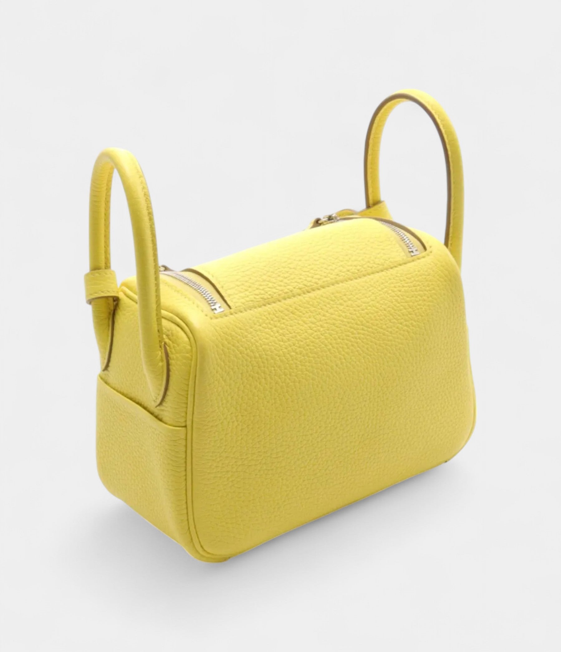 Hermès 2022 Mini Lindy Yellow Shoulder Bag