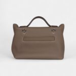 Hermes 24/24 Handmade Etoupe Maurice and Swift Palladium Hardware