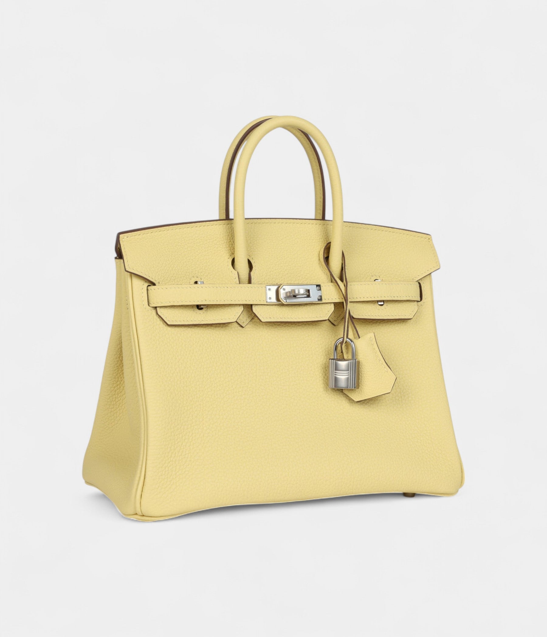 HermesBirkin25JaunePoussinTogoPalladiumHardware_2.jpg Hermès Birkin 25 Jaune Poussin Togo Palladium Hardware