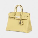 Hermès Birkin 25 Jaune Poussin Togo Palladium Hardware