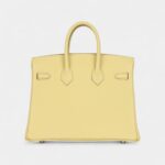 Hermès Birkin 25 Jaune Poussin Togo Palladium Hardware