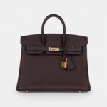 Hermès Birkin 25 Rouge Sellier Togo Gold Hardware