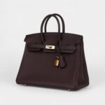 Hermès Birkin 25 Rouge Sellier Togo Gold Hardware