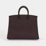 Hermès Birkin 25 Rouge Sellier Togo Gold Hardware