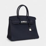 Hermès Birkin 30 Bleu Nuit Togo Palladium Hardware