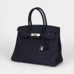 Hermès Birkin 30 Bleu Nuit Togo Palladium Hardware