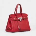 Hermès Birkin 30 Bright Red Handbag