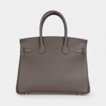 Hermès Birkin 30 Etain Epsom Gold Hardware