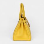 Hermès Birkin 30 Jaune de Naples Novillo Gold Hardware