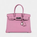 Hermès Birkin 30 Mauve Sylvestre Clemence Palladium Hardware