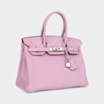 Hermès Birkin 30 Mauve Sylvestre Clemence Palladium Hardware