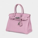 Hermès Birkin 30 Mauve Sylvestre Clemence Palladium Hardware