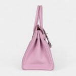 Hermès Birkin 30 Mauve Sylvestre Clemence Palladium Hardware