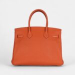 Hermès Birkin 30 Orange Togo Gold Hardware