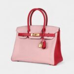 Hermès Birkin 30 Rose Sakura and Rose Extreme Chevre Gold Hardware