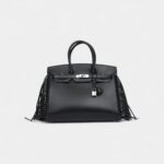 Hermès Birkin 35 Anate Black Evergrain Palladium Hardware