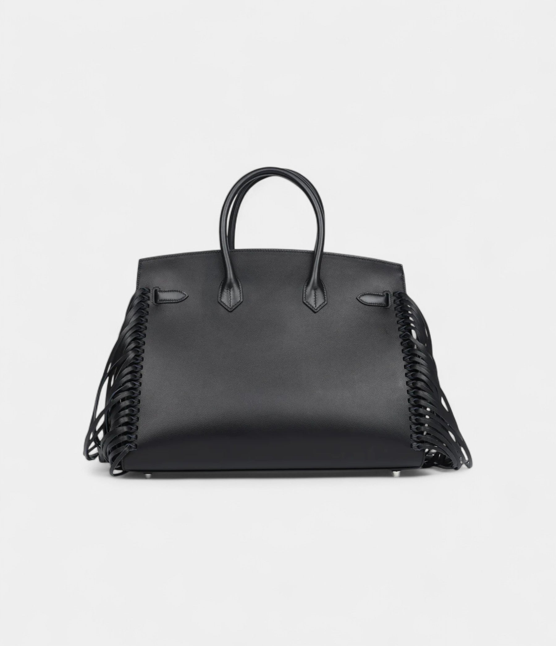 Hermès Birkin 35 Anate Black Evergrain Palladium Hardware
