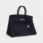 Hermès Birkin 35 Bleu Nuit Togo Palladium Hardware