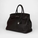 Hermès Birkin 35 Cafe Clemence Palladium Hardware