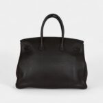 Hermès Birkin 35 Cafe Clemence Palladium Hardware