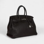 Hermès Birkin 35 Cafe Clemence Palladium Hardware