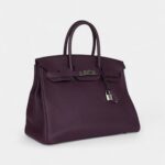 Hermès Birkin 35 Cassis Togo Palladium Hardware