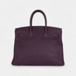 Hermès Birkin 35 Cassis Togo Palladium Hardware